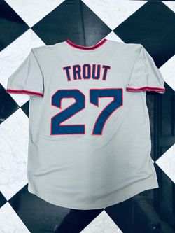 Trout Angels Jersey Rare Mitchell & Ness Medium