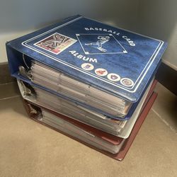 Huge 1,000+ Baseball Card Binder Lot 
