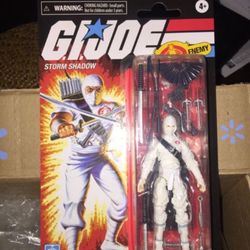 GI Joe Retro Storm Shadow Action Figure NEW Sealed