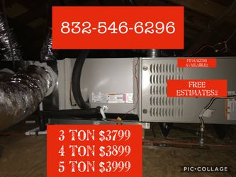 Brand New Air Conditioning And Heating Systems Installed