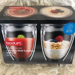 Bodum tumblers