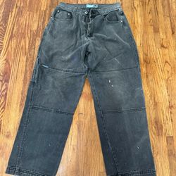 Black Baggy Jeans Relax Fit Size 32x31.5