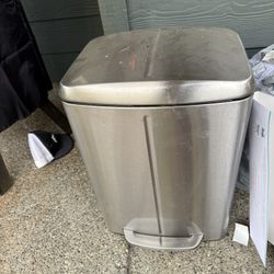 Free 2 Bin Trash Can 
