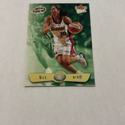 Sue Bird 2001 Fleer Ultra Rookie Card #101