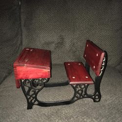 Antique Style Desk (for Display Or A Doll)