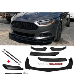 For Ford Fusion Front Rear Bumper Lip Spoiler Splitter/ 