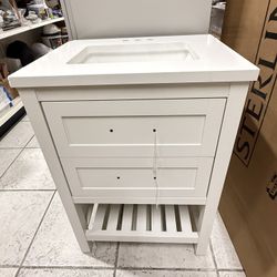 Home Decorators Collection -  Autumn 24 inch Single Sink Bathroom Vanity with Top & back Splash.