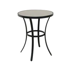 NEW!! Counter Height Bar Table, 35.5” Outdoor Weather-Resistant Round Table