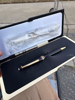 MONTBLANC Meisterstuck Gold Plated Trim Classique 164 Ballpoint Pen, Nos, in Box