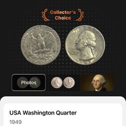 1949 - USA Washington Quarter