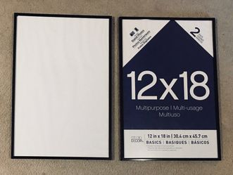 Multipurpose 12x18" document frames