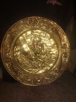 Brass Wall Plaque