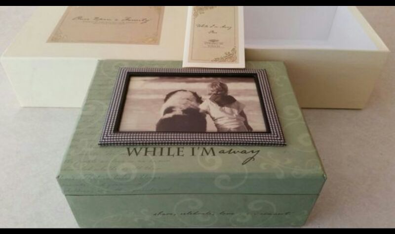 While I'm Away Keepsake Box