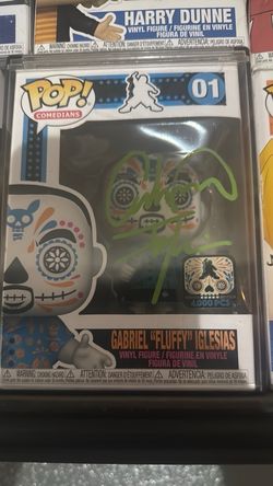 Gabriel Fluffy Iglesias Signed Funko Pop