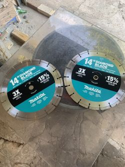 Makita Diamond Blades 14in