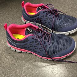 Steel Toe Shoes Size 9(women’s Size)