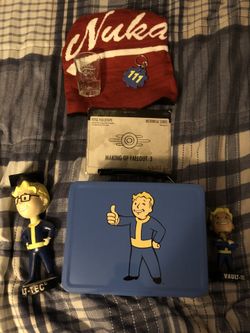 Various Fallout Merchandise