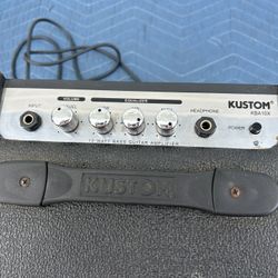 Kustom KBA 10X Amp 25watts Bass Guitar Amp