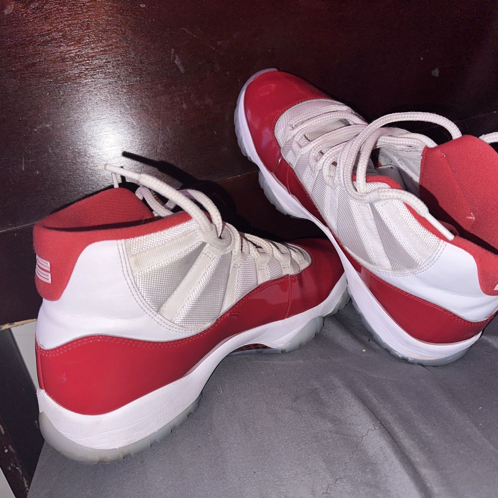 Jordan Retro 11 Cherry Red, Size 12 