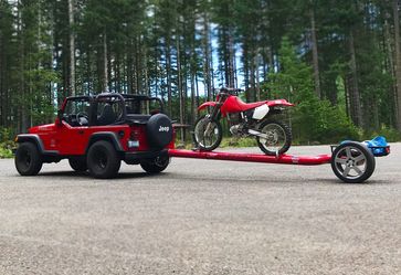 Motorcycle Trailer - Sema Show Concept Trailer
