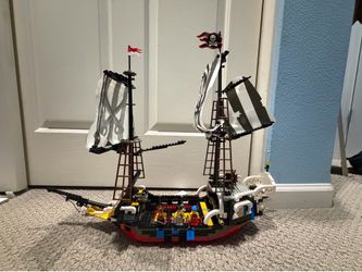 Lego Pirates Redbeard runner 6289 98 percent complete