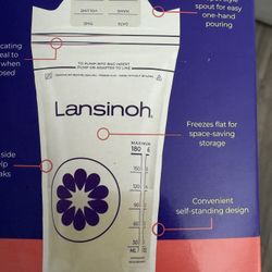 Lansinoh Breast milk Storage Bags - 50 