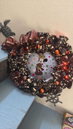 Minnie Mouse fall wreath brand new