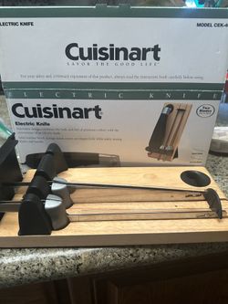 Cuisinart Electric Knife Block And Blades No Knife