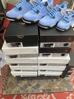 Air Jordan 4 University Blue Size 9,10,10.5,11,11.5