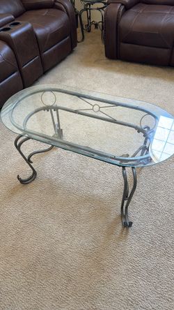 Glass table top