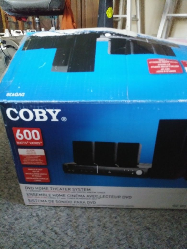 Coby 600 watt dvd home theater