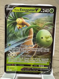 Pokémon Alolan Exeggutor V 005/078 – Pokémon GO Holo – NM