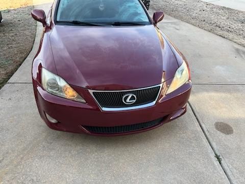 Red 2008 Lexus 250.    142k