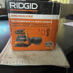 18V Brushless 1/4 Sheets Sander Tool Only 