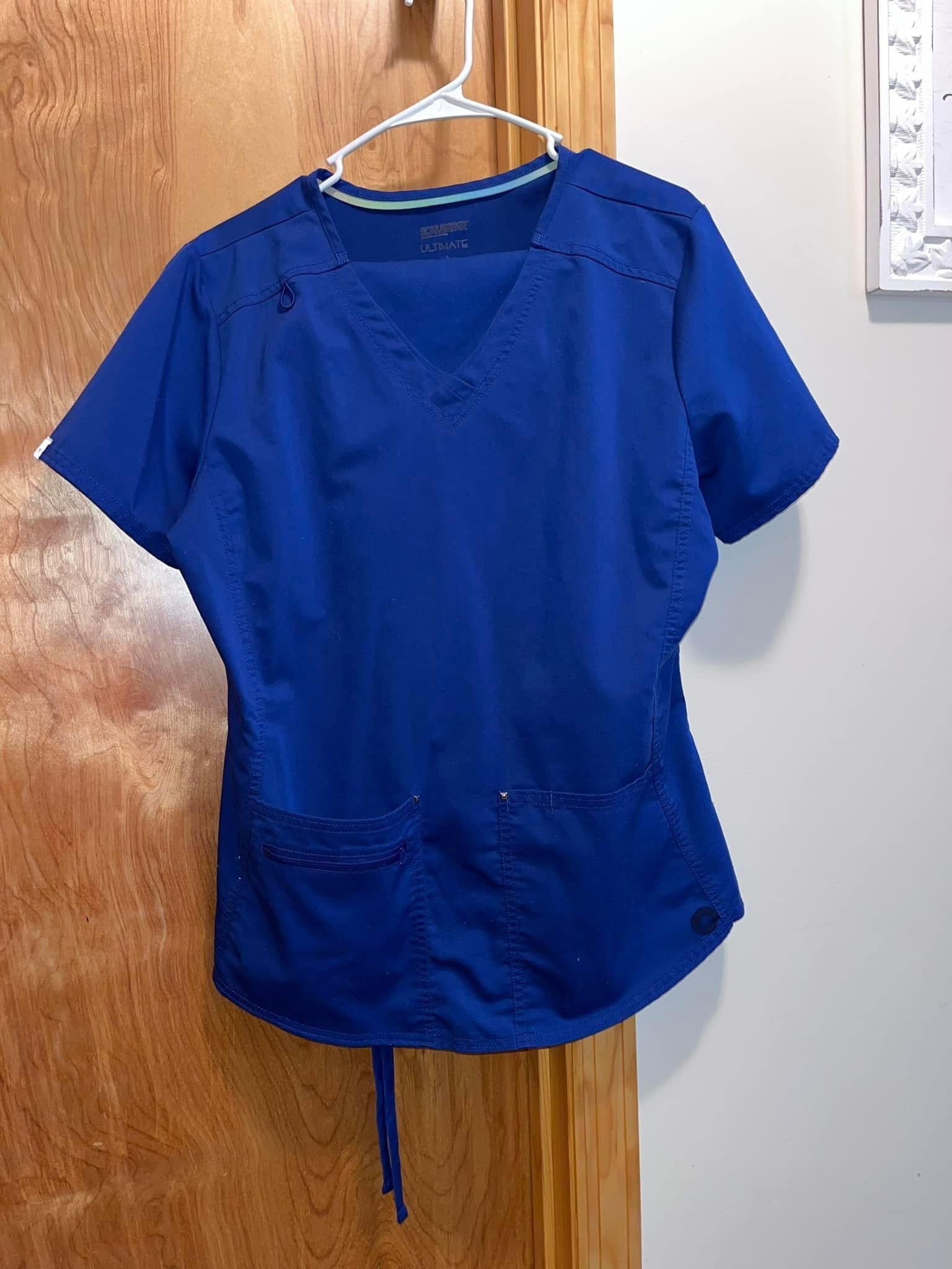 Blue Scrub Set