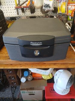 SentrySafe Fire Safe Box with Key Lock