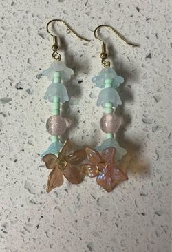 Flower earrings