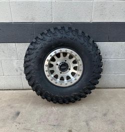 On Sale. Method 15x7 4x156 5x4.5 Beadlock wheels & 35x10-15 tires for RZR KAWASAKI SPEED UTV CFMOTO SEGWAY UTV SXS (We Finance)