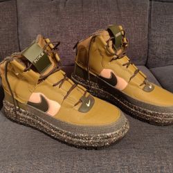 Nike Men's Air Force 1 Boots NN Brown Kelp 