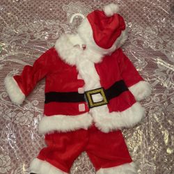 Santa Suit 3-6mos