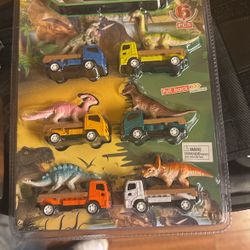 Carritos Con Dinosaurs