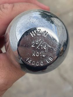 Chrome Trailer Hitch Ball 2-5/16" 14000 LB