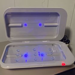 Techvilla UV Light Multifunctional Sterilizer Box Disinfect Cell Phones, Keys, Glasses, Facemask.