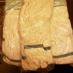 3 Brand new mop heads