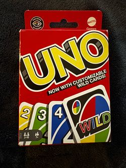 New Uno Regular Size Family Card Game