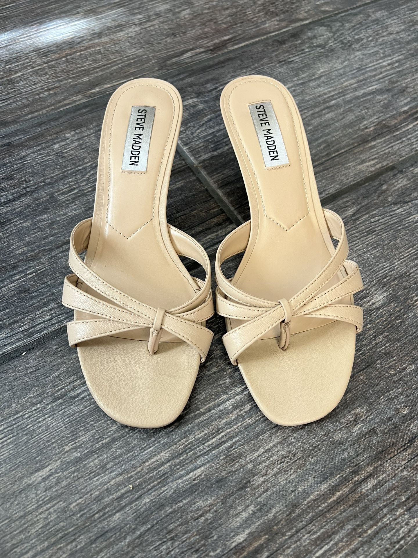 Steve Madden Cary Heel Nude