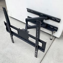 (NEW) $25 Full Motion 32-55” TV Wall Mount Bracket Dual Arms Swivel Tilts Max 99lbs