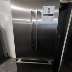 36" THERMADOR BUILT IN FRENCH DOOR STAINLESS STEEL REFRIGERATOR 