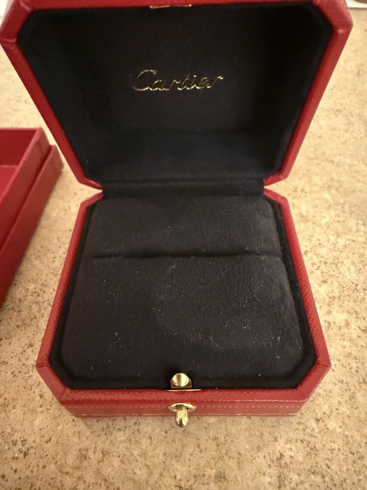 Cartier Empty Ring Box