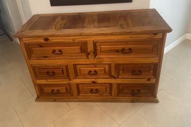 Pine Wood Dresser